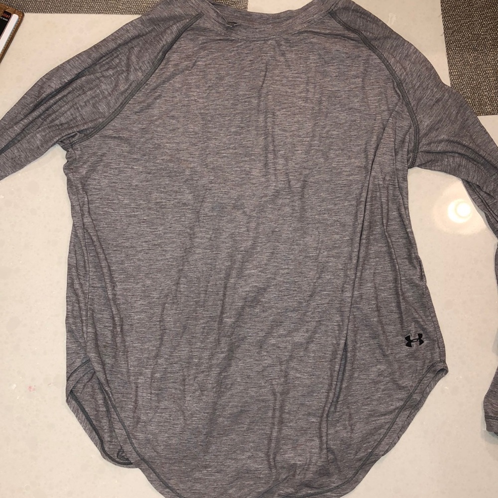Under Armour Long Sleeve Cut Out Running Top